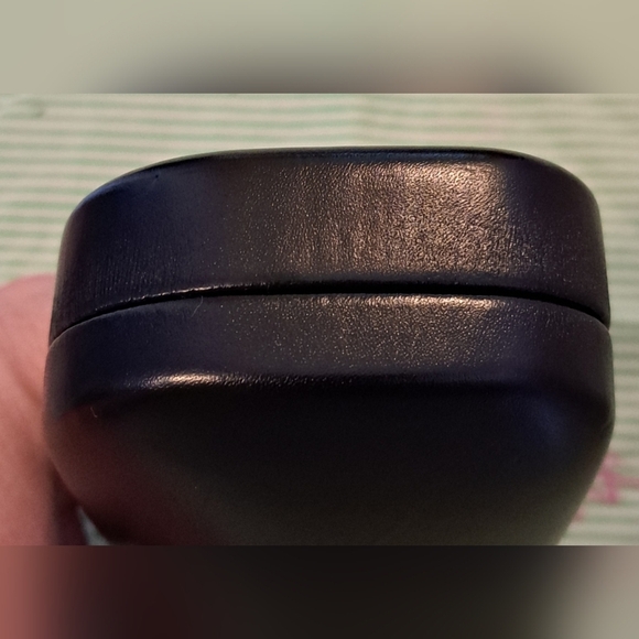 EUC Coach Black Leather Unisex Hard Shell Sunglass Eye Glasses Case w/ Cloth - Picture 7 of 9